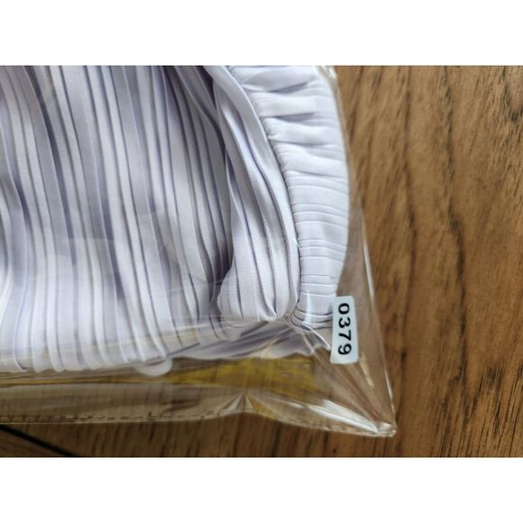 ASTR the Label Lilac Pleated Twist Front Crop Top | Size S - Picture 6 of 6